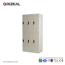Casier en acier Orizeal Six Door Clothes (OZ-OLK005)